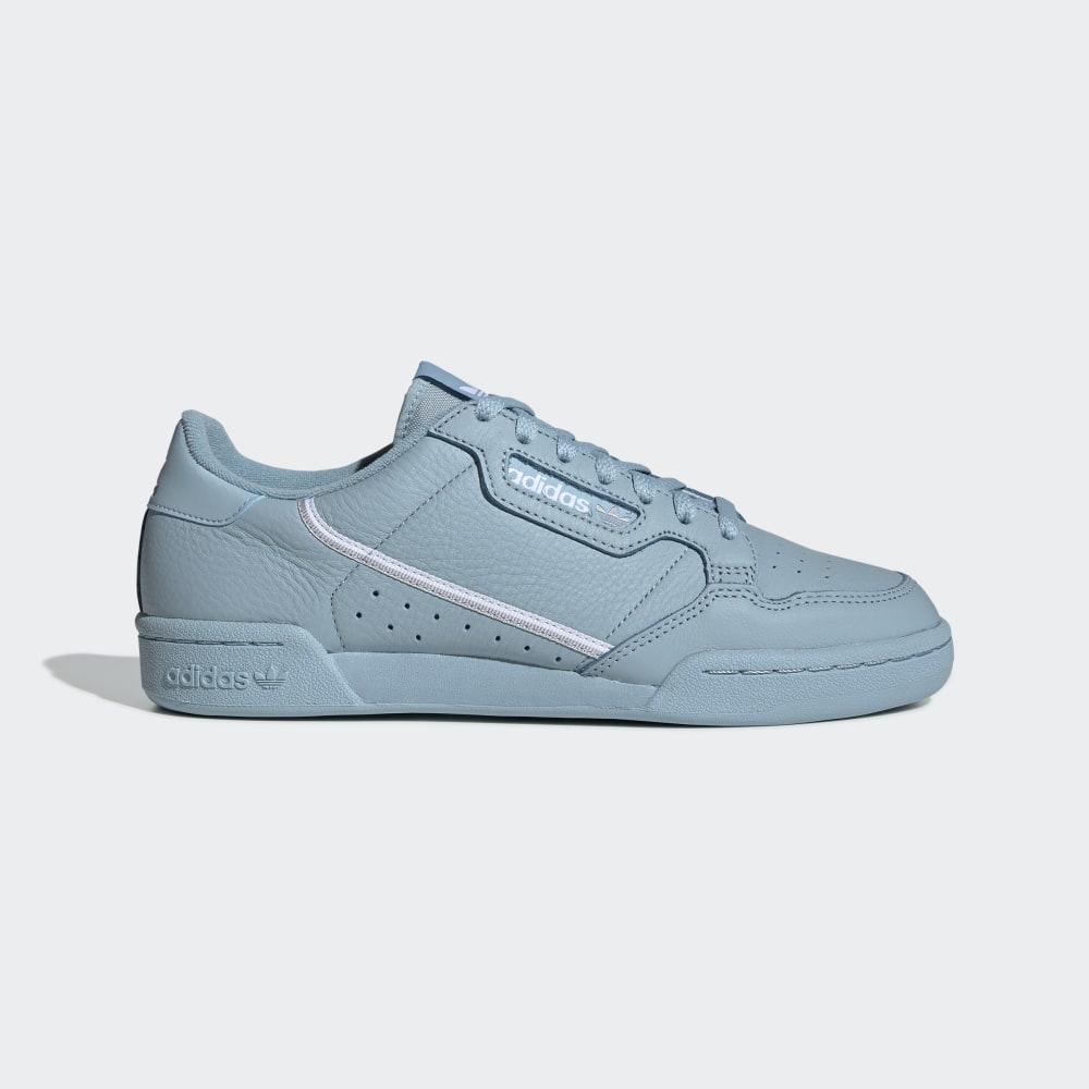 Adidas Continental 80 Hrvatska - Muške Originals - Sive/Srebrne Metalne/Bijele (BKXFJN137)